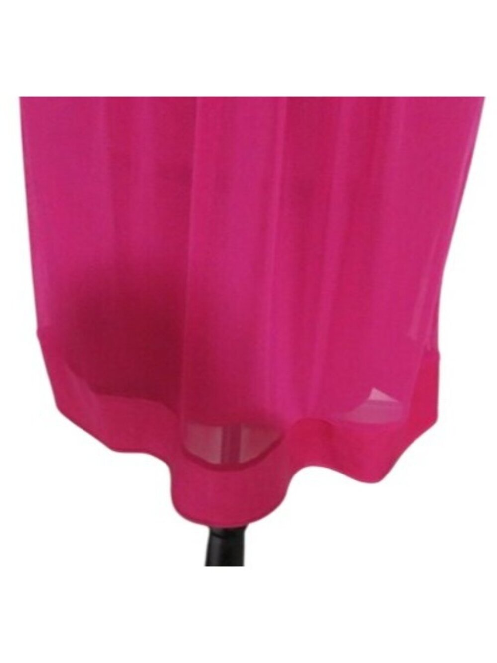 Deb Vibrant Pink Cocktail Bridesmaid Prom Formal mini dress polyester & spandex - Picture 6 of 10